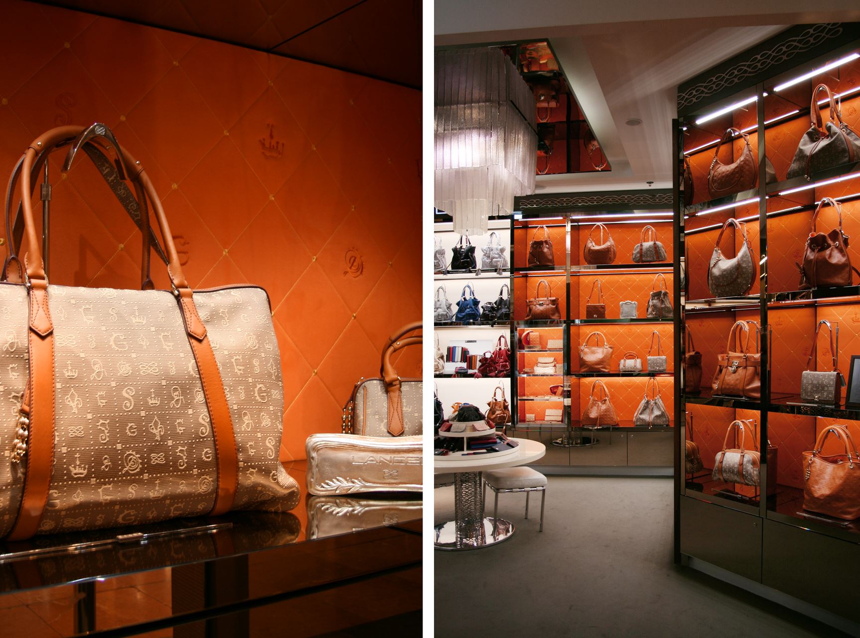 Lancel Orange vibes