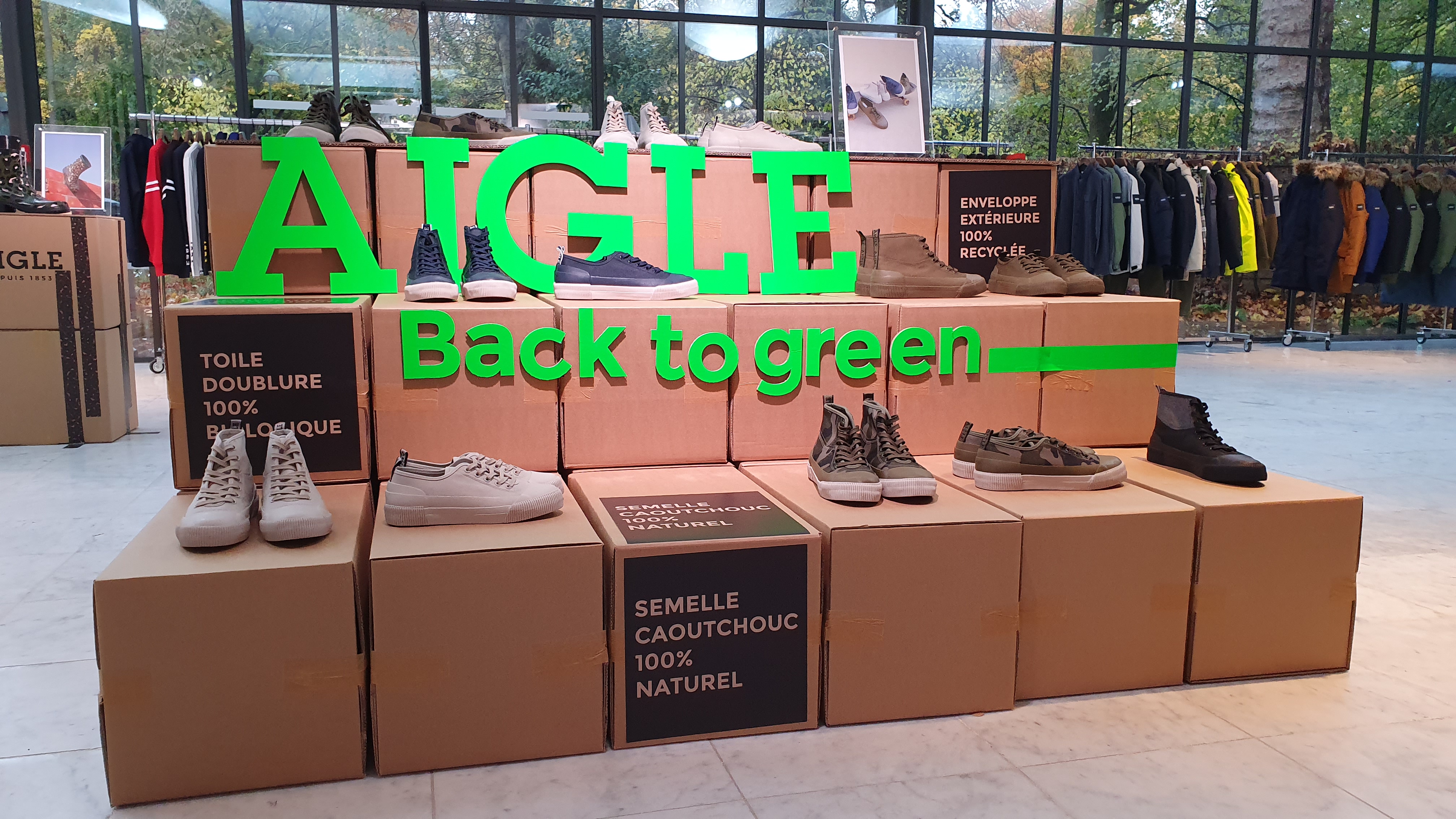 Aigle So Green So Fluo